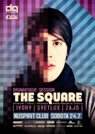 DRUMATIQUE SESSION w/ THE SQUARE – časový line up + súťaž o 2 free vtupy