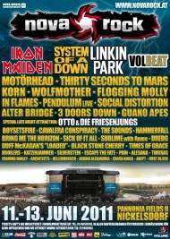 Festival Nova Rock dupol na plyn: Motörhead, 30 Seconds To Mars, Guano Apes, Wolfmother aj 3 Doors Down