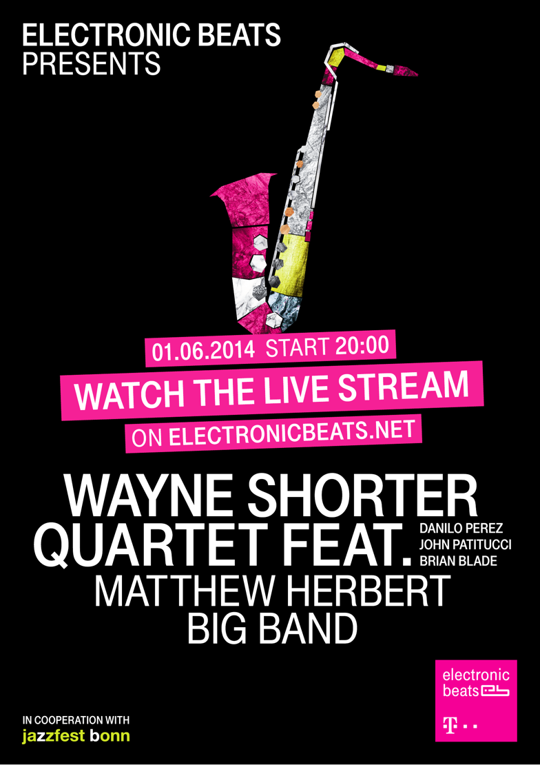 Electronic Beats prináša exkluzívny streaming vystúpení velikánov džezu: Wayne Shortera a Matthewa Herberta