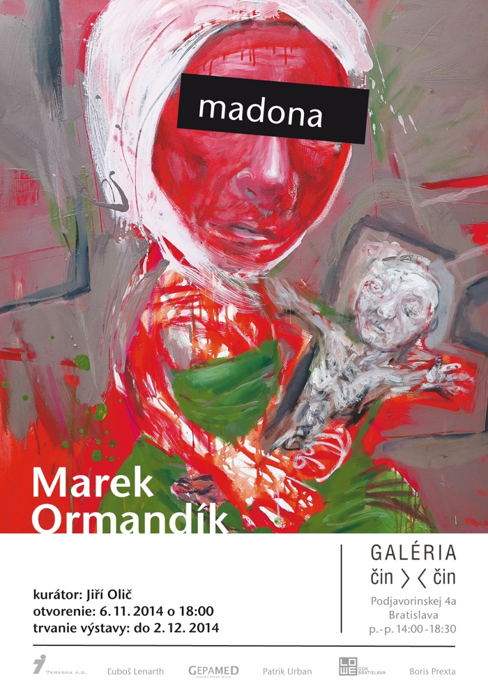 Marek Ormandík vystavuje provokatívne Madony