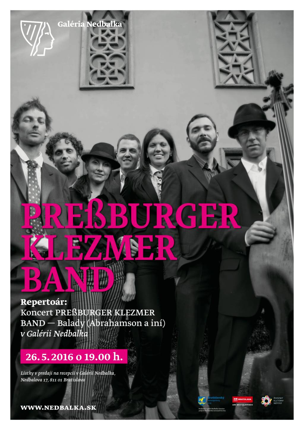 Preßburger Klezmer Band predstavia v Nedbalke nový koncertný program Balady