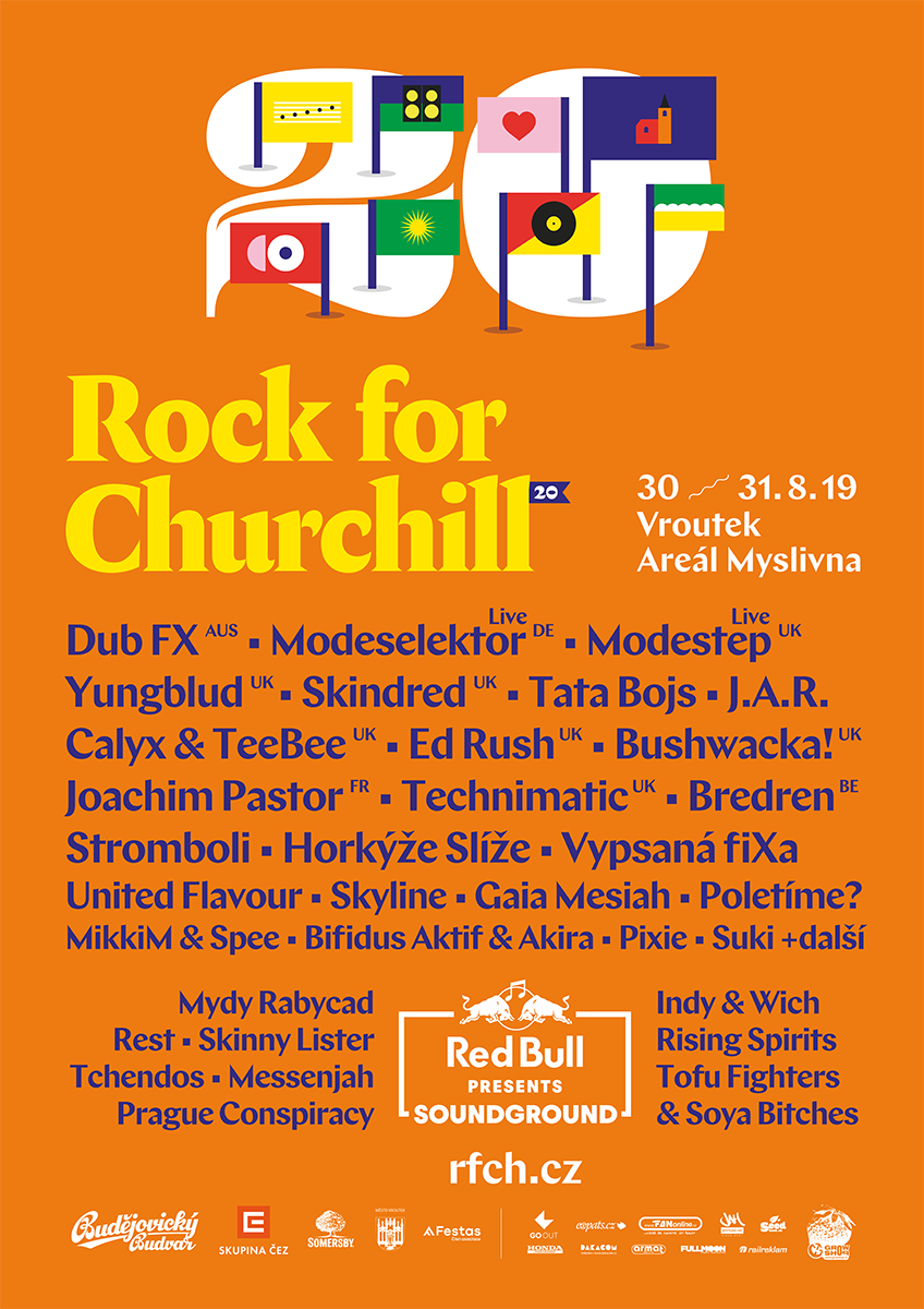 Rock for Churchill oslaví 20. narozeniny s Dub FX, Modeselektor, Modestep nebo Yungblud